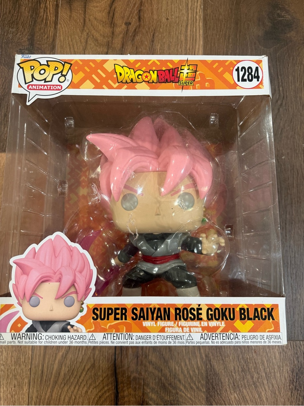 Funko Pop! Dragon Ball Super Goku Black Super Saiyan Rosé – Pink Hair